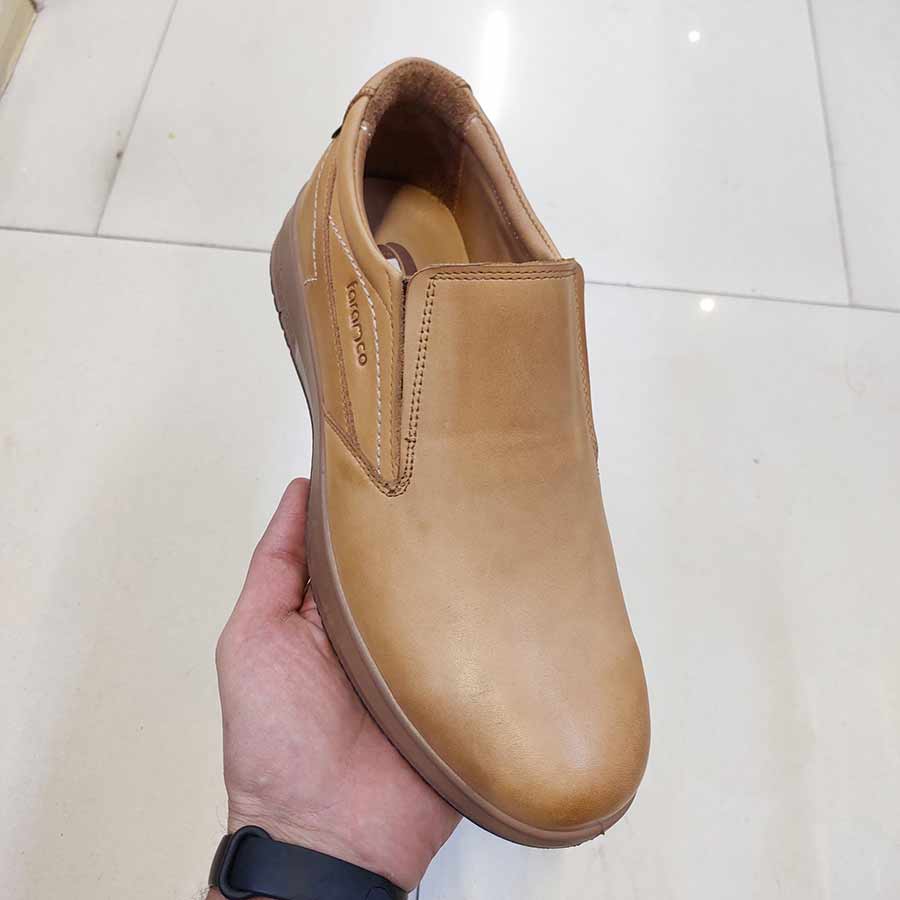 کفش مردانه طبی راحتی چرم طبیعی تبریز کد 2805